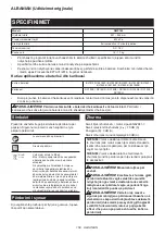 Preview for 158 page of Makita DMP180Z Instruction Manual