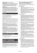 Preview for 5 page of Makita DMP181 Instruction Manual