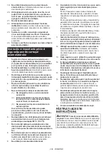 Предварительный просмотр 239 страницы Makita DMP181 Instruction Manual