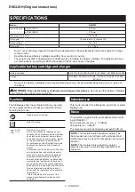 Preview for 4 page of Makita DMP181Z Instruction Manual