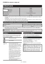 Preview for 235 page of Makita DMP181Z Instruction Manual