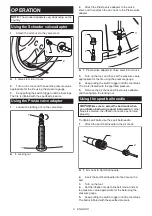 Preview for 9 page of Makita DMP181ZX Instruction Manual