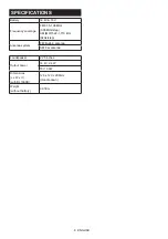 Preview for 8 page of Makita DMR055 Instruction Manual