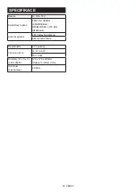 Preview for 28 page of Makita DMR055 Instruction Manual