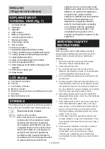 Preview for 5 page of Makita DMR057 Instruction Manual