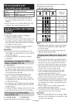 Preview for 8 page of Makita DMR057 Instruction Manual