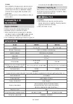 Preview for 84 page of Makita DMR057 Instruction Manual