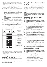 Preview for 8 page of Makita DMR103 Instruction Manual