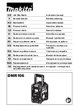 Makita DMR106 Instruction Manual preview