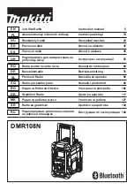 Preview for 1 page of Makita DMR108N Instruction Manual