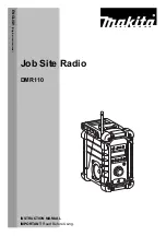 Preview for 1 page of Makita DMR110 Instruction Manual