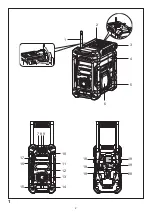 Предварительный просмотр 2 страницы Makita DMR112W Instruction Manual