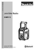 Preview for 1 page of Makita DMR113 Instruction Manual