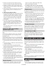 Preview for 9 page of Makita DMR116 Instruction Manual