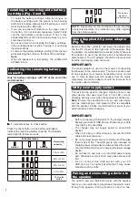 Предварительный просмотр 6 страницы Makita DMR200B Instruction Manual