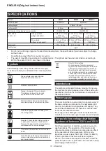 Предварительный просмотр 10 страницы Makita DOLMAR EM411 Instruction Manual