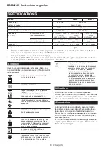 Предварительный просмотр 18 страницы Makita DOLMAR EM411 Instruction Manual