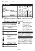 Предварительный просмотр 35 страницы Makita DOLMAR EM411 Instruction Manual