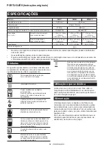 Предварительный просмотр 62 страницы Makita DOLMAR EM411 Instruction Manual