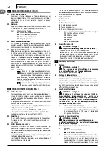 Preview for 12 page of Makita DOLMAR HP-135 Instruction Manual