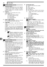 Preview for 72 page of Makita DOLMAR HP-135 Instruction Manual