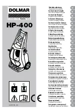 Предварительный просмотр 1 страницы Makita Dolmar HP-400 Instruction Manual