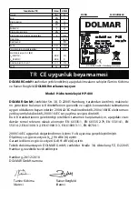 Предварительный просмотр 116 страницы Makita Dolmar HP-400 Instruction Manual