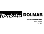 Makita DOLMAR PS-32C Repair Manual preview