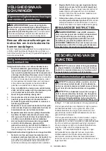 Preview for 19 page of Makita DP2010 Instruction Manual