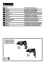 Предварительный просмотр 1 страницы Makita DP3002 Instruction Manual