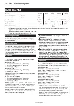 Preview for 17 page of Makita DP3003 Instruction Manual