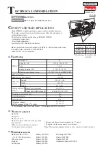 Preview for 1 page of Makita DPB181 Technical Information