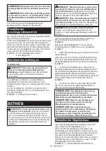 Preview for 20 page of Makita DPB182 Instruction Manual