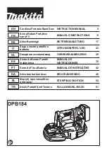 Makita DPB184 Instruction Manual preview