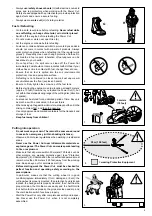 Предварительный просмотр 5 страницы Makita DPC 6400, DPC 6401, DPC 7300, DPC 7301 Instruction And Safety Manual