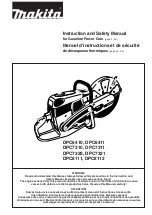 Makita DPC6410 (UK) Instruction And Safety Manual preview
