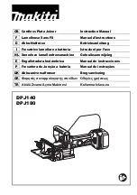 Makita DPJ180RFJ Instruction Manual предпросмотр