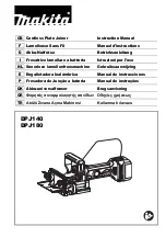 Makita DPJ180ZJ Instruction Manual предпросмотр