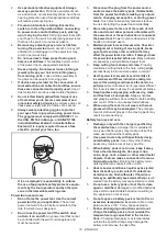 Предварительный просмотр 10 страницы Makita DPP200 Instruction Manual