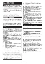 Предварительный просмотр 15 страницы Makita DPP200 Instruction Manual