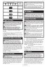 Preview for 8 page of Makita DPT353Y1J Instruction Manual