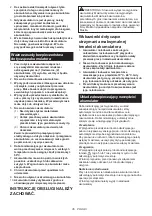 Предварительный просмотр 35 страницы Makita DRC200Z Instruction Manual