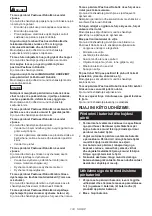 Предварительный просмотр 133 страницы Makita DRC200Z Instruction Manual