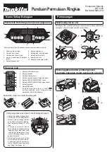Preview for 7 page of Makita DRC300 Quick Start Manual