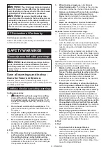 Preview for 8 page of Makita DRS780 Instruction Manual