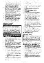 Предварительный просмотр 18 страницы Makita DRS780 Instruction Manual