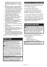 Предварительный просмотр 32 страницы Makita DRS780 Instruction Manual