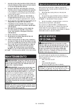 Preview for 59 page of Makita DRS780 Instruction Manual