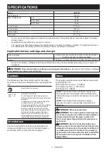 Preview for 2 page of Makita DRS780Z Instruction Manual