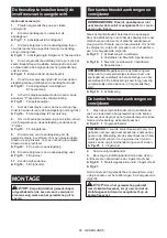 Предварительный просмотр 56 страницы Makita DRT50Z Instruction Manual